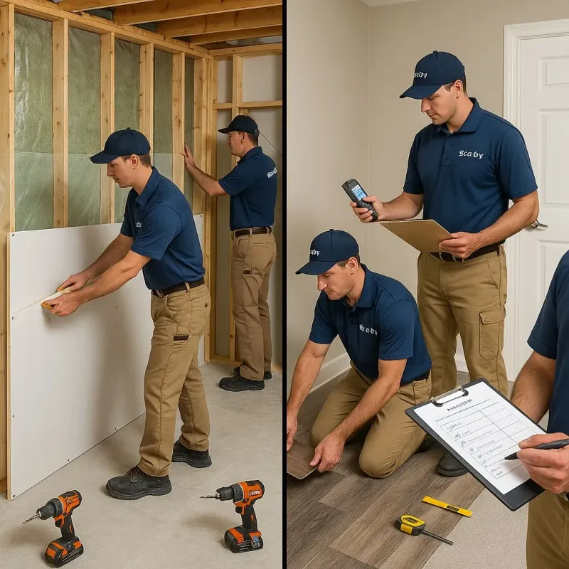 Repairs and Reconstruction process in Medina, TX